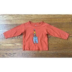 Tea Collection Baby Stacked Animals Shirt Size 9-12 Months